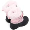 imageBMCiTYBM Kids Snow Boots Boys Girls Toddler Winter Waterproof Shoes Cold Weather Outdoor Lightweight ToddlerLittle KidsBig Kids62pink
