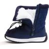 imageBMCiTYBM Toddler Boy Girl Snow Boots Waterproof Winter Warm Booties Nonslip Lightweight Outdoor Walking Shoes for Cold WeatehrAnavy