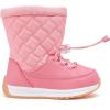 imageBMCiTYBM Toddler Boy Girl Snow Boots Waterproof Winter Warm Booties Nonslip Lightweight Outdoor Walking Shoes for Cold WeatehrApink