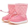 imageBMCiTYBM Toddler Boy Girl Snow Boots Waterproof Winter Warm Booties Nonslip Lightweight Outdoor Walking Shoes for Cold WeatehrApink