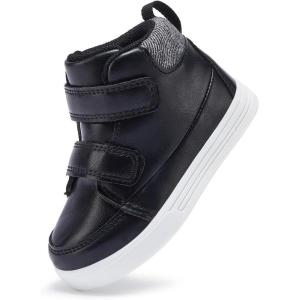 imageBMCiTYBM Baby Shoes Toddler Snow Boots Boys Girls Winter Infant Walking Sneakers AntiSlip2black