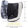 imageBMCiTYBM Toddler Snow Boots Girls Boys Warm Winter10black