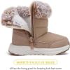 imageBMCiTYBM Toddler Snow Boots Girls Boys Warm Winter10camel