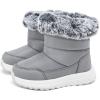 imageBMCiTYBM Toddler Snow Boots Girls Boys Warm Winter10grey