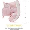 imageBMCiTYBM Toddler Snow Boots Girls Boys Warm Winter11pink