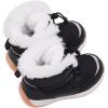 imageBMCiTYBM Toddler Snow Boots Girls Boys Warm Winter9black