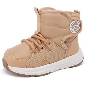 imageBMCiTYBM Toddler Snow Boots Girls Boys Warm Winter11camel