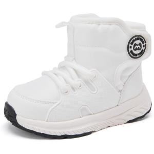 imageBMCiTYBM Toddler Snow Boots Girls Boys Warm Winter11white