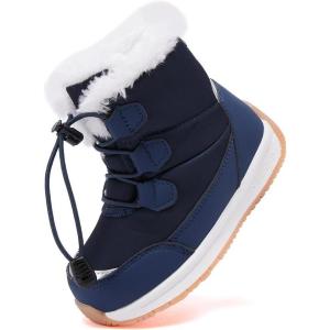 imageBMCiTYBM Toddler Snow Boots Girls Boys Warm Winter9navy