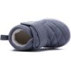 imageBMCiTYBM Toddler Baby Winter Snow Boots Boy Girl Faux Fur Warm Non Slip First Walking Infant Shoes1greywinter