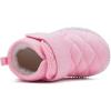 imageBMCiTYBM Toddler Baby Winter Snow Boots Boy Girl Faux Fur Warm Non Slip First Walking Infant Shoes1pinkwinter