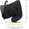 imageBMCiTYBM Toddler Baby Winter Snow Boots Boy Girl Faux Fur Warm Non Slip First Walking Infant Shoes93black