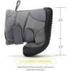 imageBMCiTYBM Toddler Baby Winter Snow Boots Boy Girl Faux Fur Warm Non Slip First Walking Infant Shoes93grey