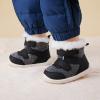 imageBMCiTYBM Toddler Baby Winter Snow Boots Boy Girl Faux Fur Warm Non Slip First Walking Infant Shoes96black