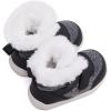 imageBMCiTYBM Toddler Baby Winter Snow Boots Boy Girl Faux Fur Warm Non Slip First Walking Infant Shoes96black