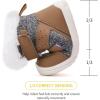 imageBMCiTYBM Toddler Baby Winter Snow Boots Boy Girl Faux Fur Warm Non Slip First Walking Infant Shoes96camel