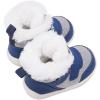 imageBMCiTYBM Toddler Baby Winter Snow Boots Boy Girl Faux Fur Warm Non Slip First Walking Infant Shoes96navy