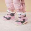 imageBMCiTYBM Toddler Baby Winter Snow Boots Boy Girl Faux Fur Warm Non Slip First Walking Infant Shoes96pink
