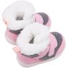 imageBMCiTYBM Toddler Baby Winter Snow Boots Boy Girl Faux Fur Warm Non Slip First Walking Infant Shoes96pink