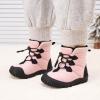 imageBMCiTYBM Toddler Baby Winter Snow Boots Boy Girl Faux Fur Warm Non Slip First Walking Infant Shoes97pink