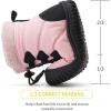 imageBMCiTYBM Toddler Baby Winter Snow Boots Boy Girl Faux Fur Warm Non Slip First Walking Infant Shoes97pink