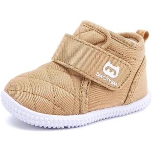 imageBMCiTYBM Toddler Baby Winter Snow Boots Boy Girl Faux Fur Warm Non Slip First Walking Infant Shoes1camelwinter