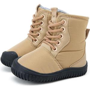 imageBMCiTYBM Toddler Baby Winter Snow Boots Boy Girl Faux Fur Warm Non Slip First Walking Infant Shoes95camel