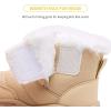 imageBMCiTYBM Baby Snow Boots Boys Girls Winter Infant Shoes AntiSlip 6 9 12 18 24 Months Faux Fur1camel