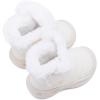 imageBMCiTYBM Baby Snow Boots Boys Girls Winter Infant Shoes AntiSlip 6 9 12 18 24 Months Faux Fur1white