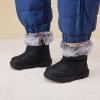 imageBMCiTYBM Baby Snow Boots Boys Girls Winter Infant Shoes AntiSlip 6 9 12 18 24 Months Faux Fur2black