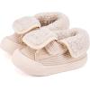 imageBMCiTYBM Toddler Baby Winter Snow Boots Boy Girl Faux Fur Warm Non Slip First Walking Infant ShoesHigh Camel