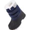 imageBMCiTYBM Toddler Snow Boots Boys Girls Waterproof Winter Boots High Top Outdoor Warm Shoes for Cold Weather ToddlerLittle KidBnavy