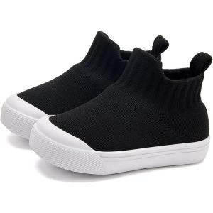 imageBMCiTYBM Baby Shoes Boy Girl Infant Sneakers NonSlip First Walkers 612 MonthsCblack