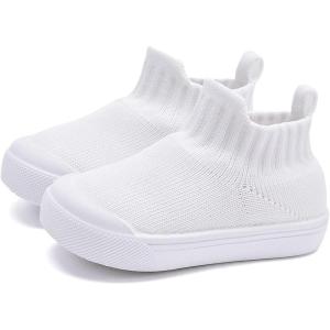 imageBMCiTYBM Baby Shoes Boy Girl Infant Sneakers NonSlip First Walkers 612 MonthsCwhite