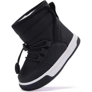 imageBMCiTYBM Toddler Baby Snow Boots Girls Boys Warm Winter2black