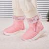imageBMCiTYBM Toddler Boy Girl Snow Boots Waterproof Winter Warm Boots Nonslip Lightweight Outdoor Walking Shoes for Cold WeatehrBpink