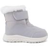 imageBMCiTYBM Toddler Boy Girl Snow Boots Waterproof Winter Warm Boots Nonslip Lightweight Outdoor Walking Shoes for Cold WeatehrCgrey