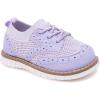 imageBMCiTYBM Toddler Boys Girls Slip On Shoes Comfortable Walking Sneakers Mesh Oxford Casual Dress Shoes School Uniform LoafersBpurple