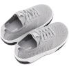 imageBMCiTYBM Toddler Shoes Boys Girls Tennis Sneakers Checkred Casual Walking Shoes Lightweight Non Slip OutdoorAgrey