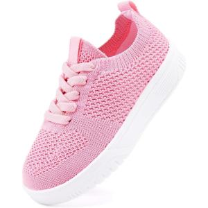 imageBMCiTYBM Toddler Shoes Boys Girls Tennis Sneakers Checkred Casual Walking Shoes Lightweight Non Slip OutdoorApink