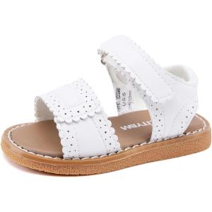 imageBMCiTYBM Baby Boy Girl Closed Toe Sandals Infant Summer First Walking Shoes NonSlip Fisherman Sandals 6 9 12 18 24 MonthsBwhite