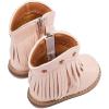 image:imageBMCiTYBM Baby Cowboy Cowgirl Boots Infant Western Shoes Boys Girls Round Toe Boots All Seasons 624 MonthsTasselspink