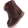 image:imageBMCiTYBM Baby Cowboy Cowgirl Boots Infant Western Shoes Boys Girls Round Toe Boots All Seasons 624 MonthsTasselsred