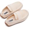 image:imageBMCiTYBM Toddler Boys Girls Loafers Comfortable Dressy Casual Knit Flats Lightweight Breathable Slip On Walking ShoesCamel