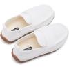 image:imageBMCiTYBM Toddler Boys Girls Loafers Comfortable Dressy Casual Knit Flats Lightweight Breathable Slip On Walking ShoesWhite