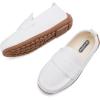image:imageBMCiTYBM Toddler Boys Girls Loafers Comfortable Dressy Casual Knit Flats Lightweight Breathable Slip On Walking ShoesWhite