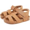 image:imageBMCiTYBM Toddler Boys Girls Sandals Open Toe Arch Support Slides Adjustable Straps Cork Footbed Slippers for Indoor Outdoor1camel