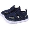 image:imageBMCiTYBM Toddler Boys Girls Sandals Open Toe Arch Support Slides Adjustable Straps Cork Footbed Slippers for Indoor OutdoorMeshnavy