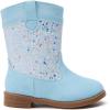 image:imageBMCiTYBM Toddler Cowboy Boots Western Cowgirl Boots Boys Girls Mid Calf Square Toe Riding Walking ShoesCblue