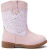 image:imageBMCiTYBM Toddler Cowboy Boots Western Cowgirl Boots Boys Girls Mid Calf Square Toe Riding Walking ShoesCpink